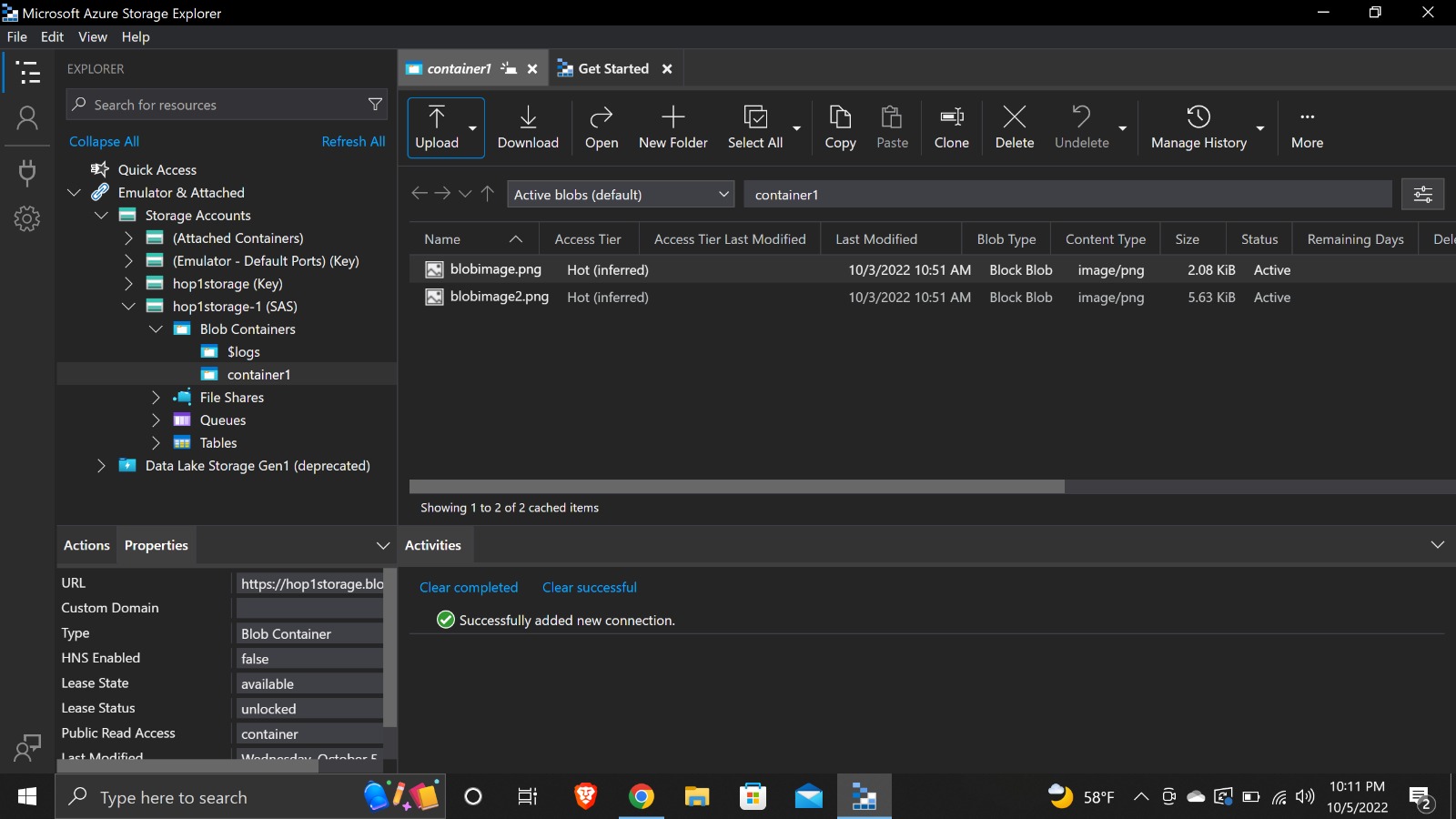 Azure Shared Access Signatures for Storage Accounts UWMilwaukee