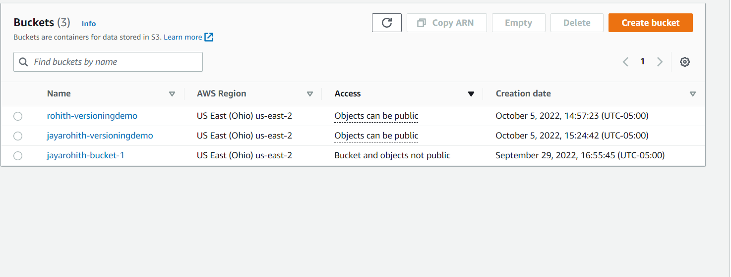 Using AWS Console to Enable Versioning UWMilwaukee Cloud Computing