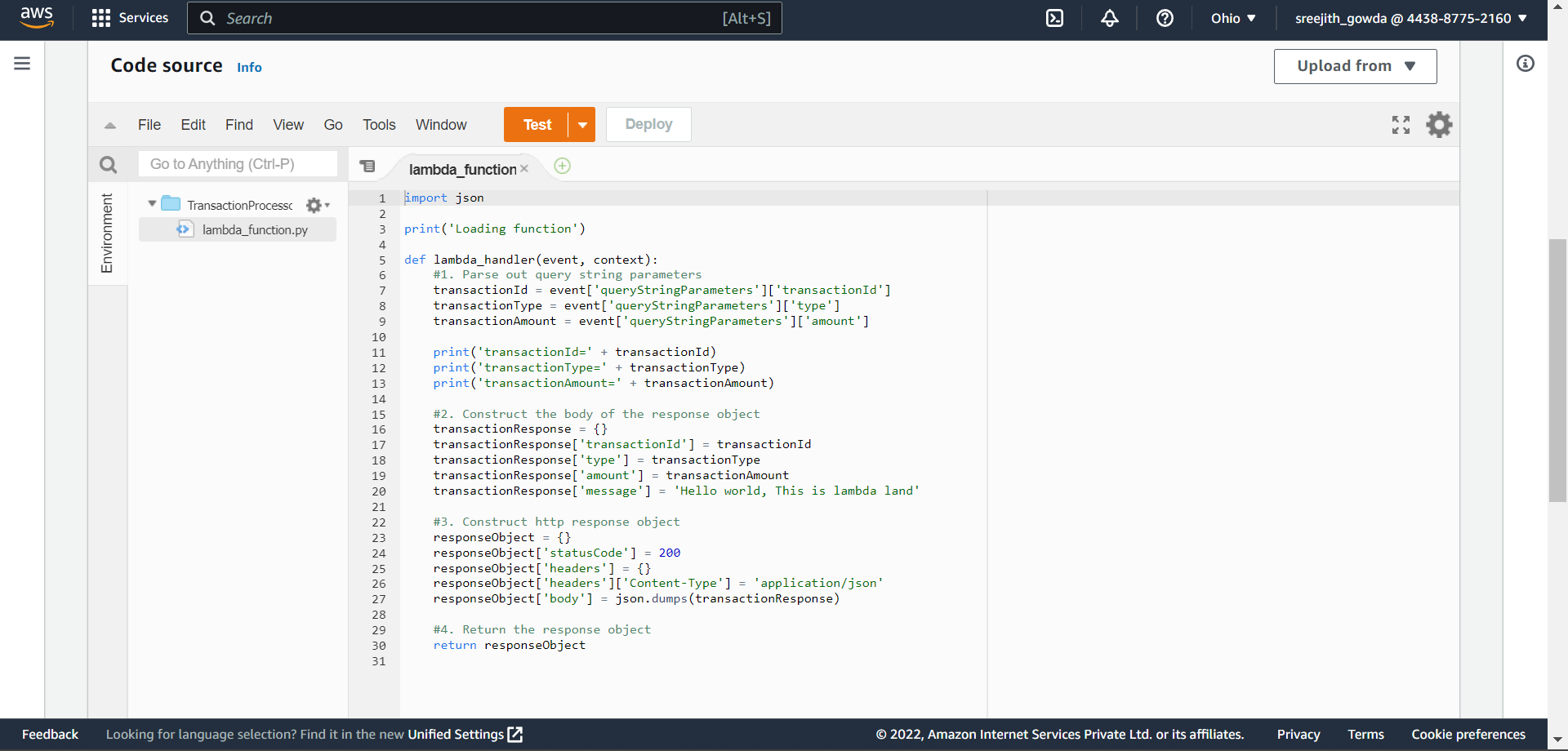 How To Create A Serverless REST API Gateway With Python And AWS Lambda UWMilwaukee Cloud
