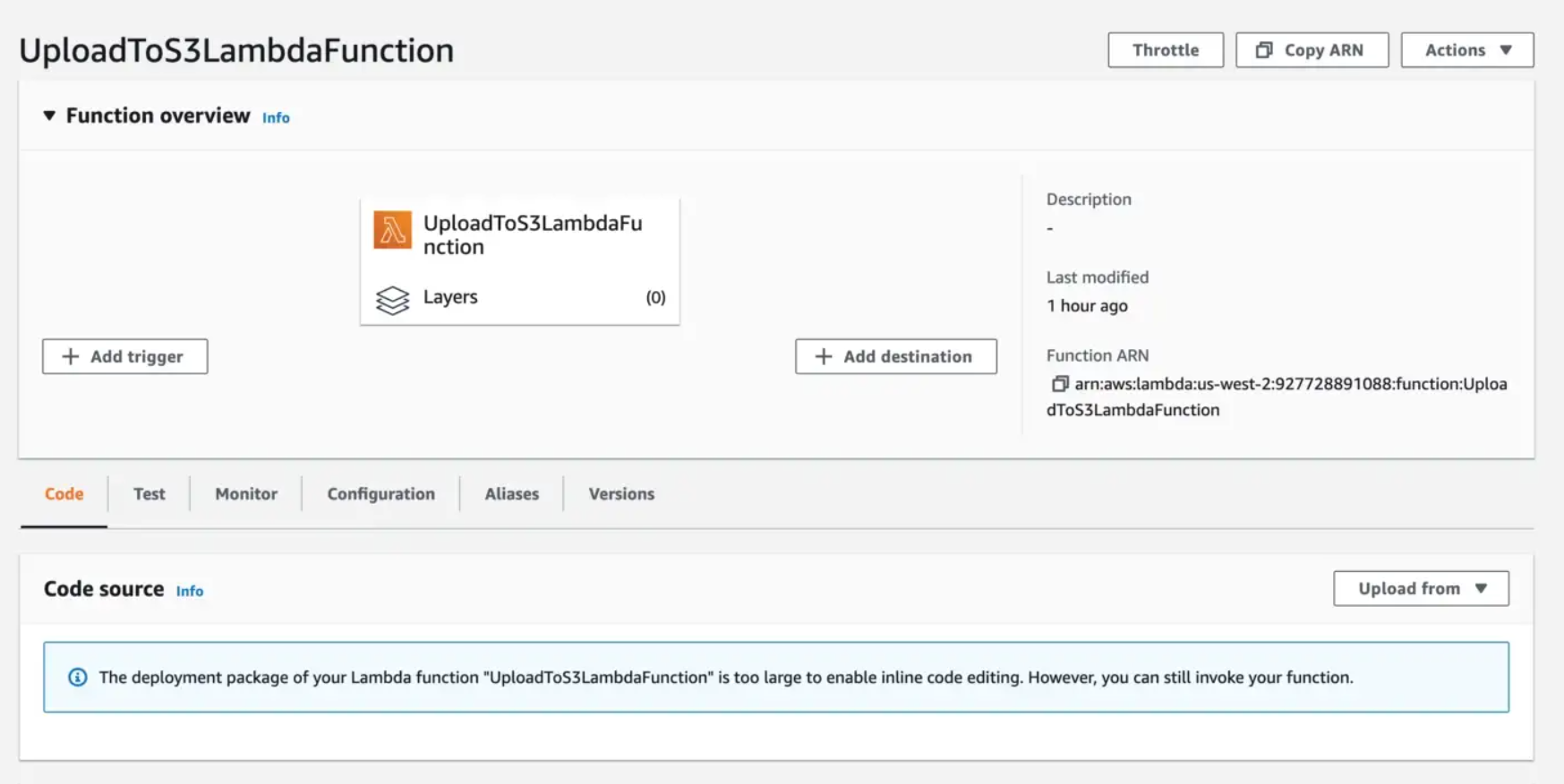 How to Upload File to S3 using Python AWS Lambda UWMilwaukee Cloud