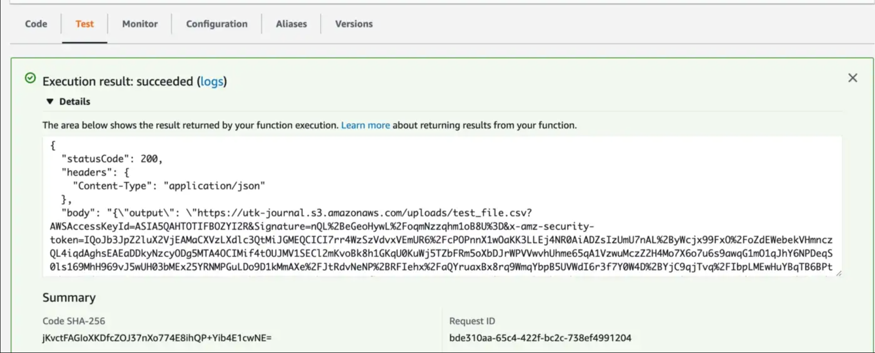 How to Upload File to S3 using Python AWS Lambda UWMilwaukee Cloud Computing