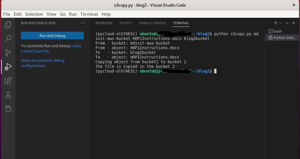 Blog 2 Copy an object from one AWS S3 Bucket to another S3 Bucket